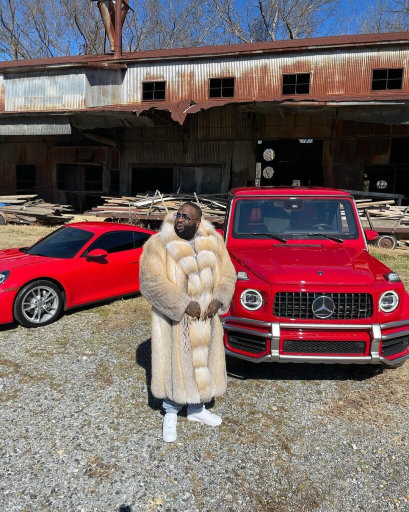 RICK ROSS IS SET TO DISPLAY HIS EXTENSIVE CAR COLLECTION IN THE ...